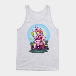 Groovy Hippy Bunny Tank Top